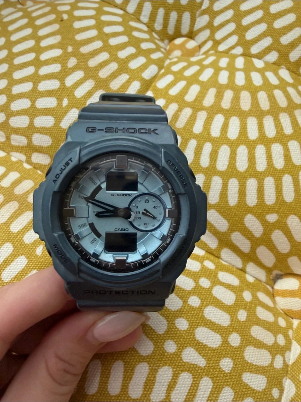 G-Shock Blue Analog-Digital Sport Watch